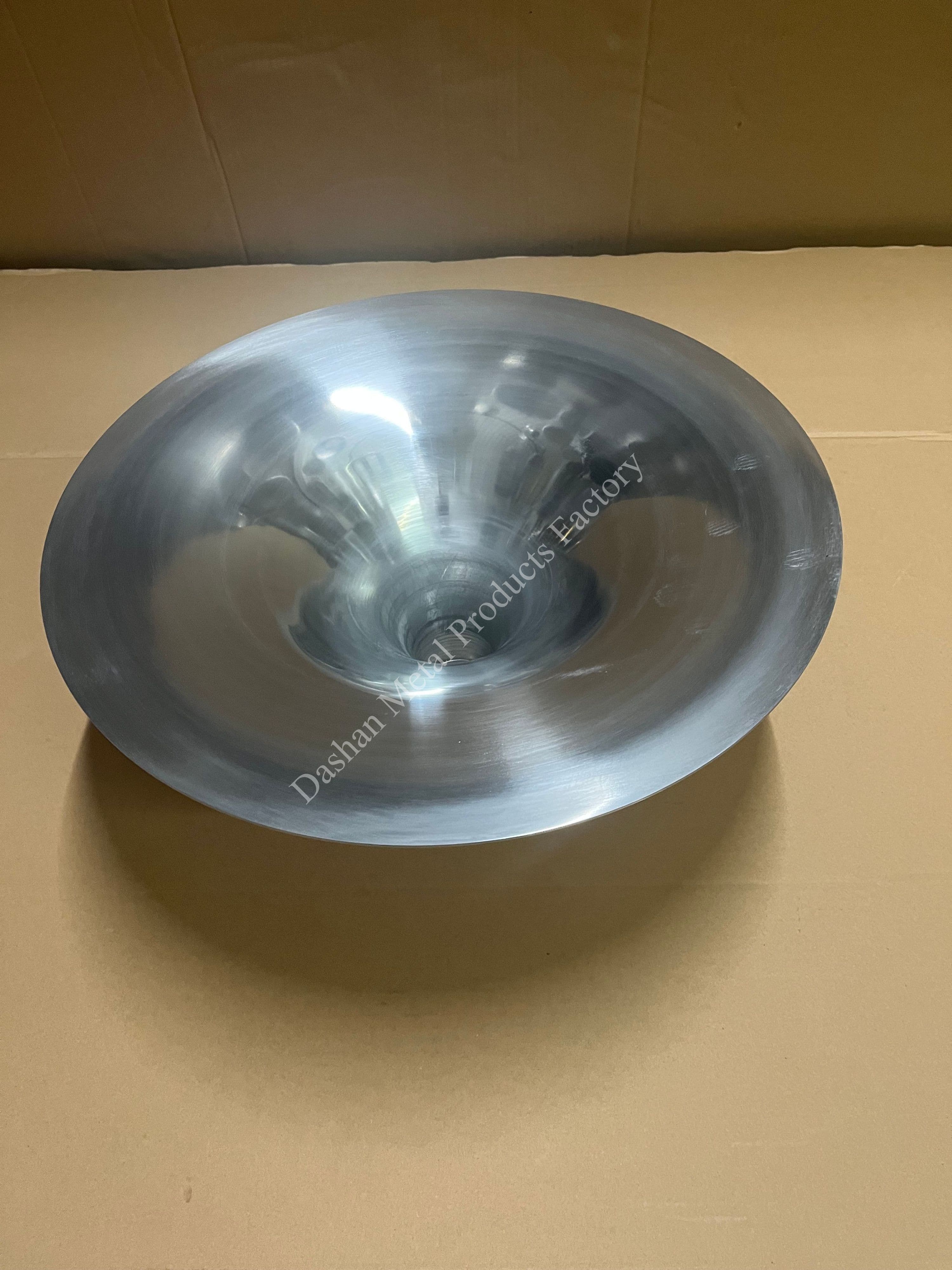 Custom Aluminum Alloy Horn-shaped Parts CNC Spinning Processing thumbnail 4