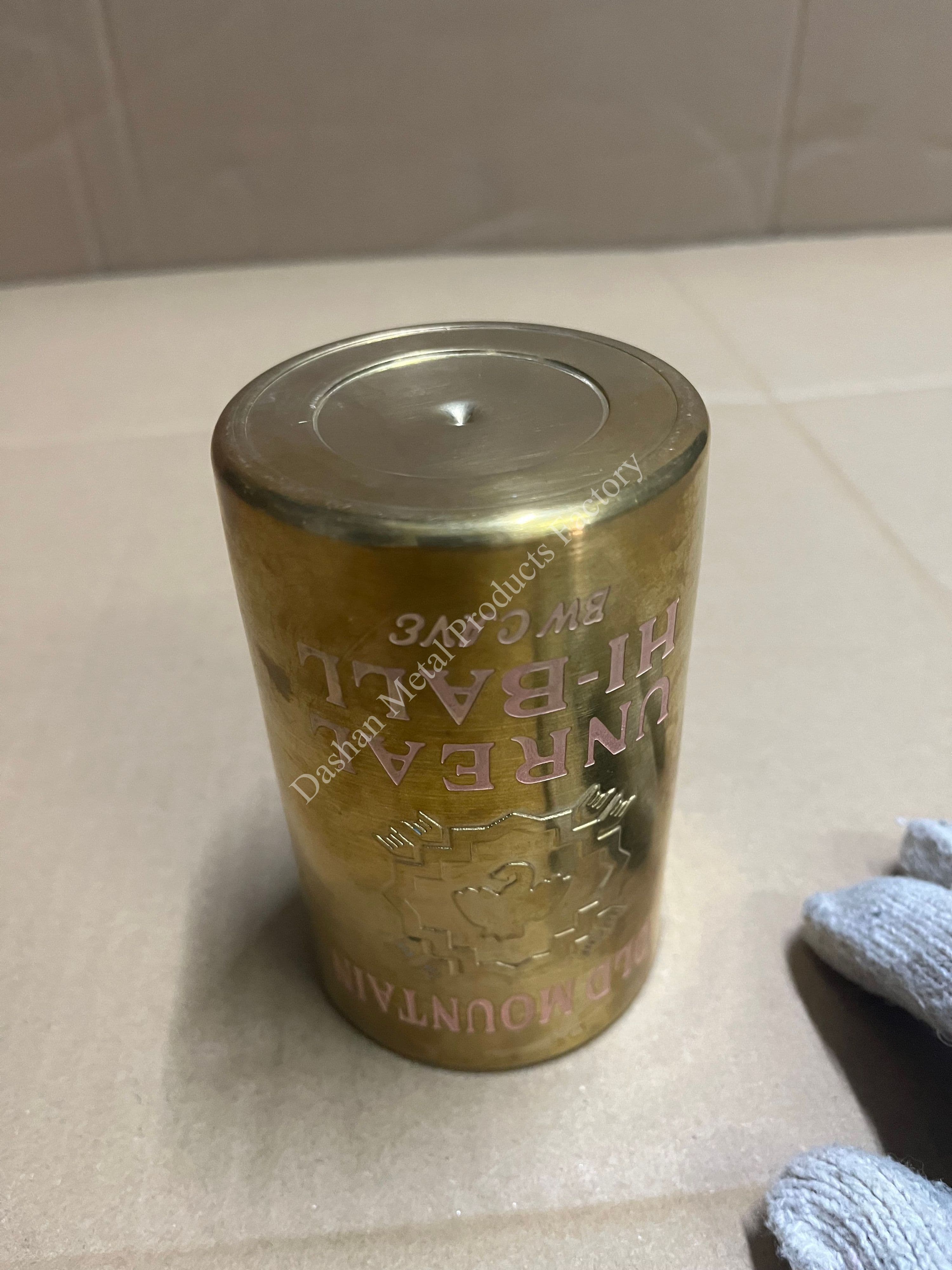 Manufacturer Custom Double-Layer Insulated Brass Cup Spinning Processing thumbnail 5