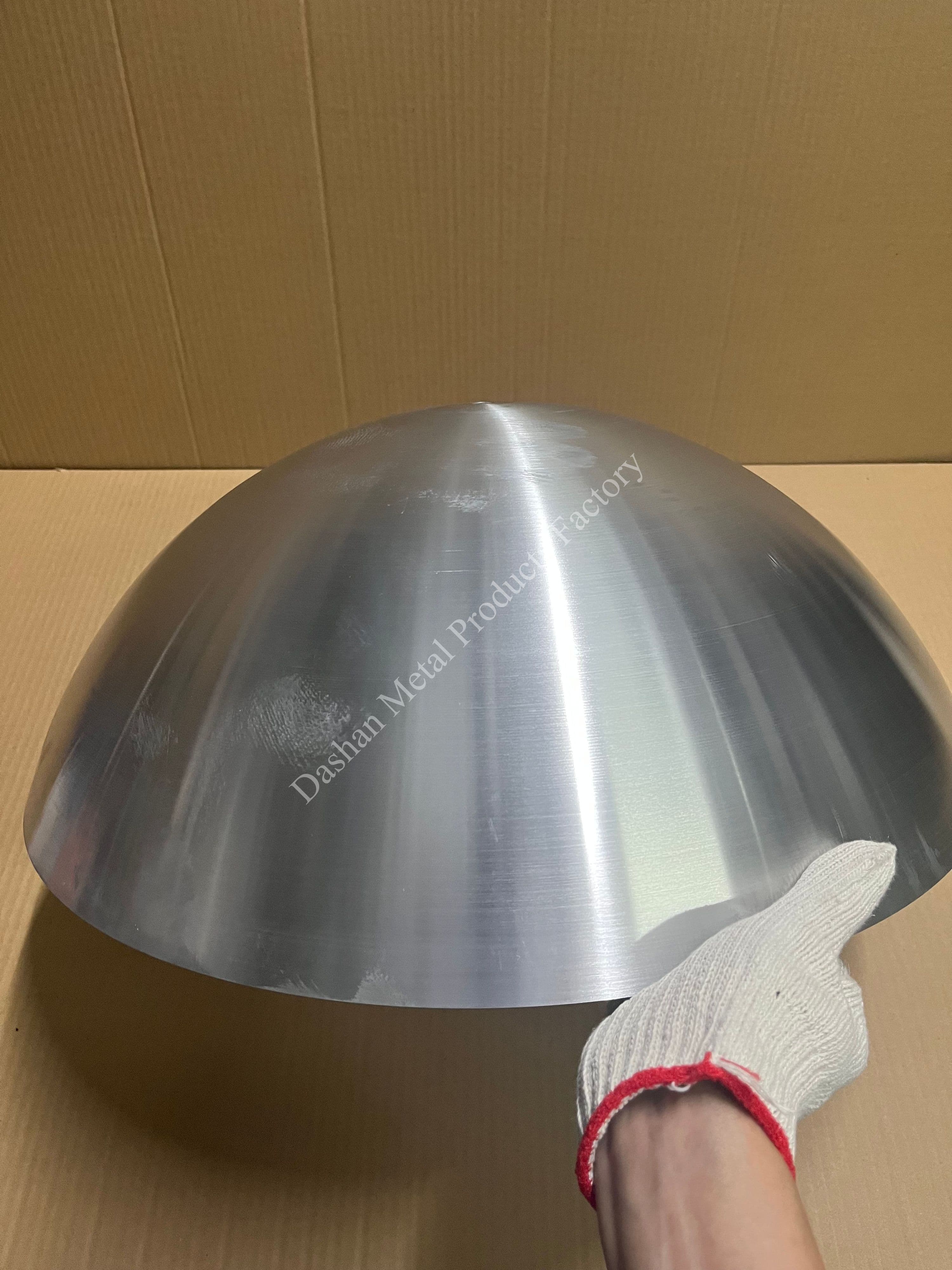 Manufacturer Custom Spinning Processing of Large Hemispherical Aluminum Part thumbnail 5
