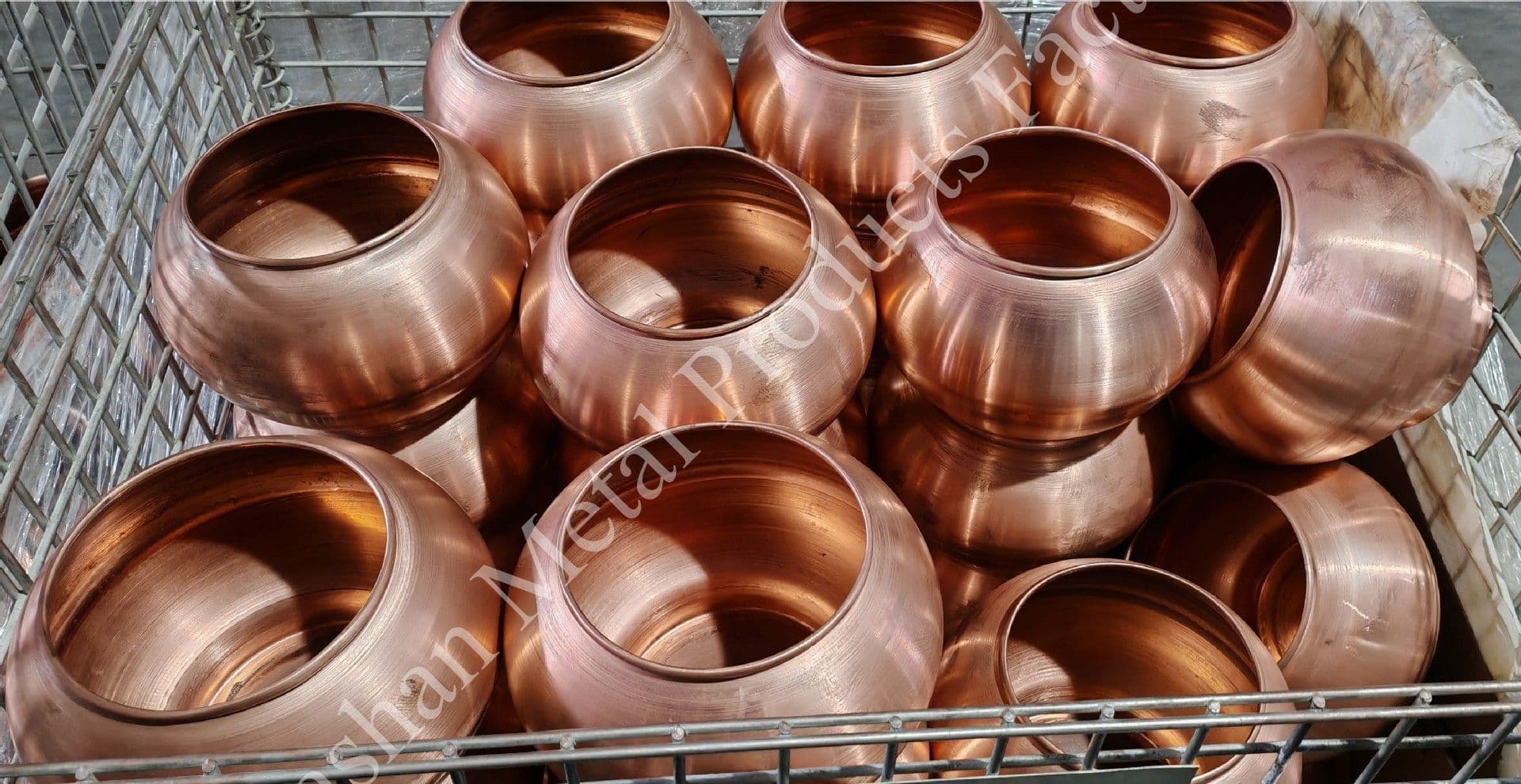 Red Copper Wine Vessel Spinning Parts thumbnail 4