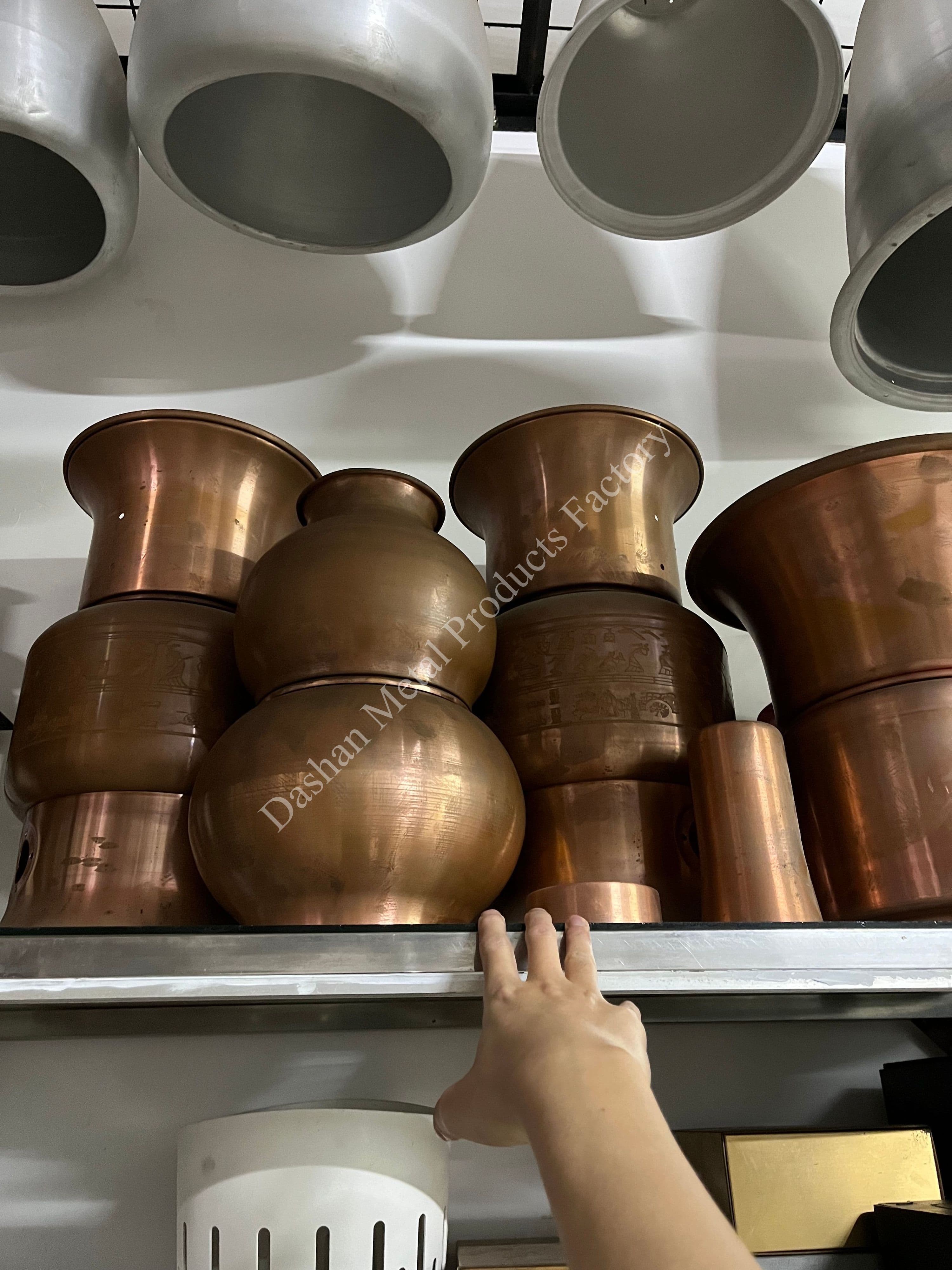 Red Copper Wine Vessel Spinning Parts thumbnail 5