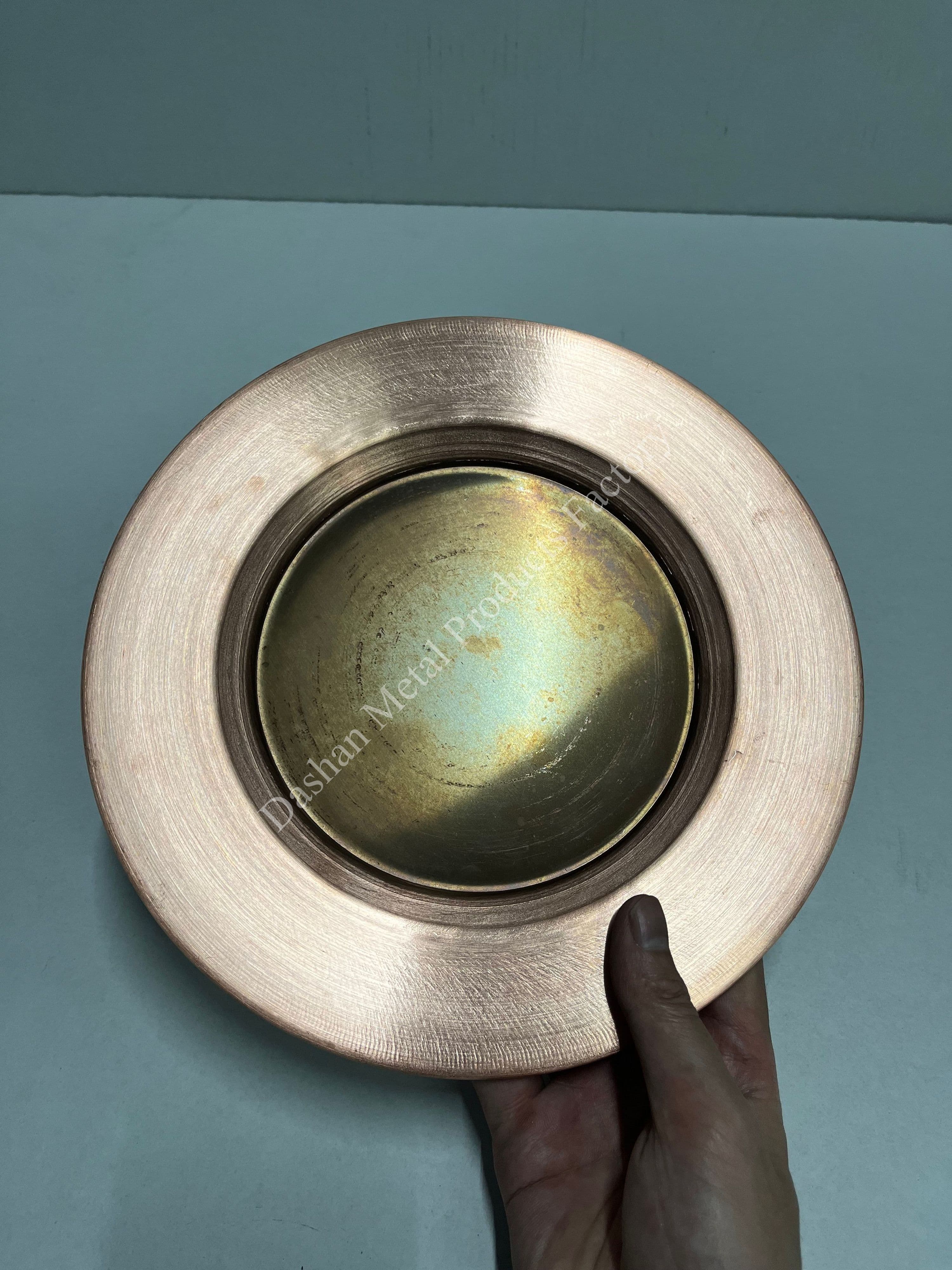 Red Copper Candy Dish Spinning Parts thumbnail 3