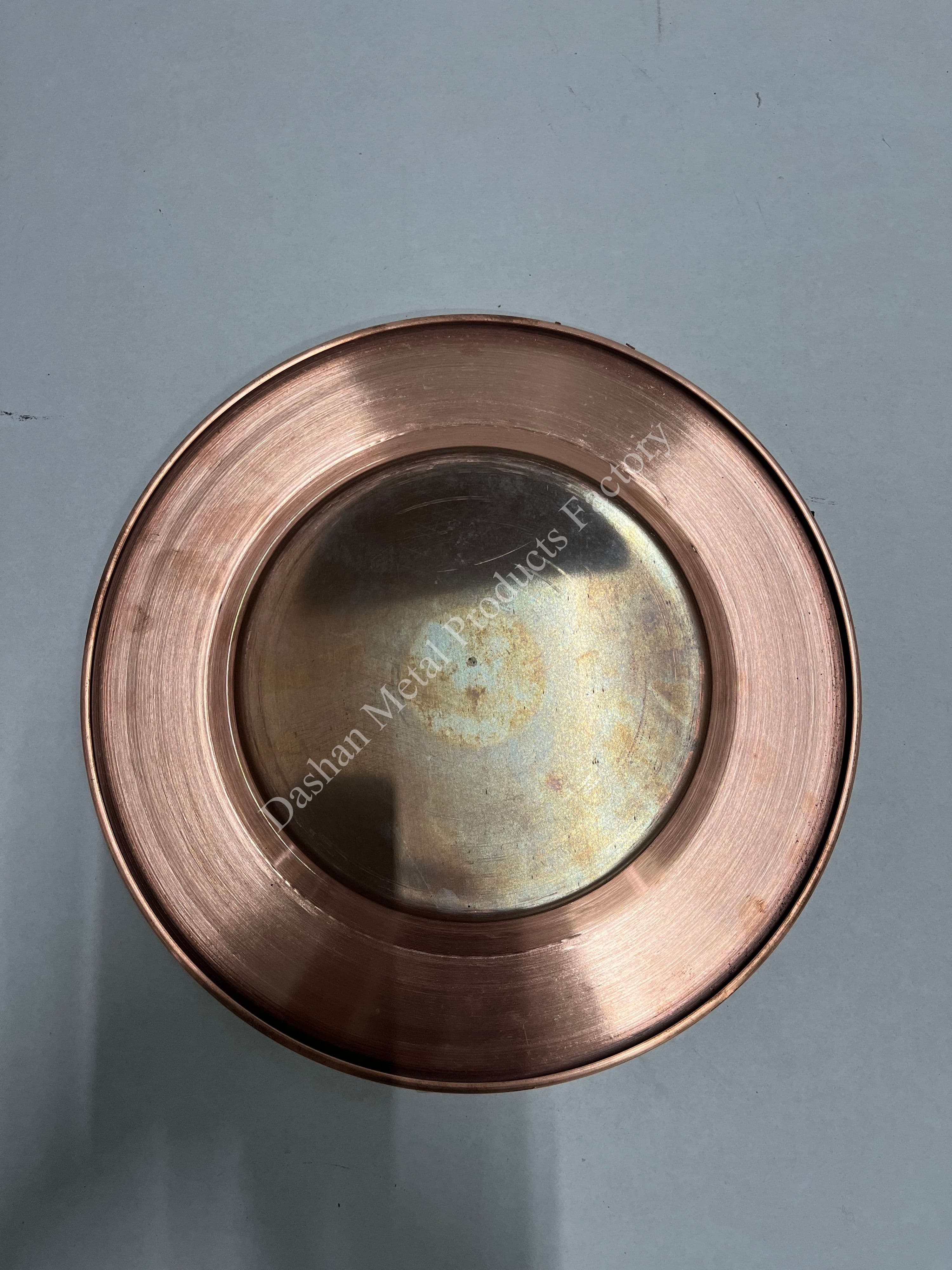 Red Copper Candy Dish Spinning Parts thumbnail 5